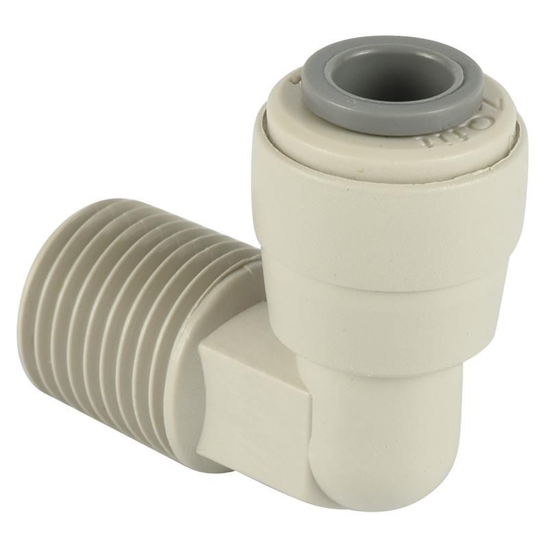 Xhnotion Pneumatic 1/4′ ′ Tube Od-1/4′ ′ BSPT Thread Male Elbow Water Filter Fittings