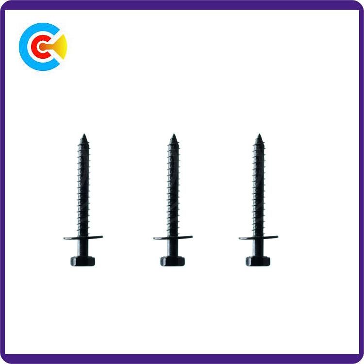 GB/DIN/JIS/ANSI Carbon-Steel/Stainless-Steel Internal and External Hexagonal Flat Pad Combination Screw
