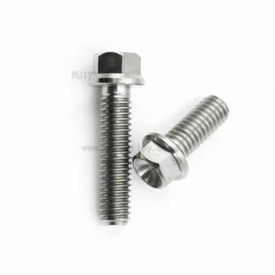304 Stainless Steel Hexagon Screw with Flange Bolt