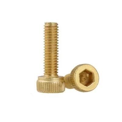 Brass Hex Socket Allen Bolt DIN912 Standard M6X20
