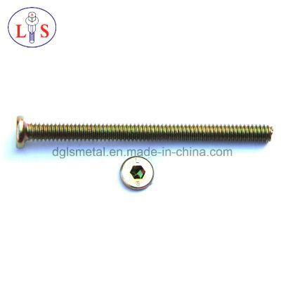 Flat Head Hexagon Socket Bolt with Full Thread