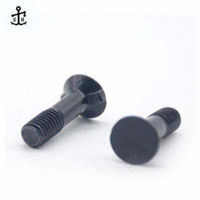 DIN 604 Black Coating Flat Countersunk Nib Bolts Made in China