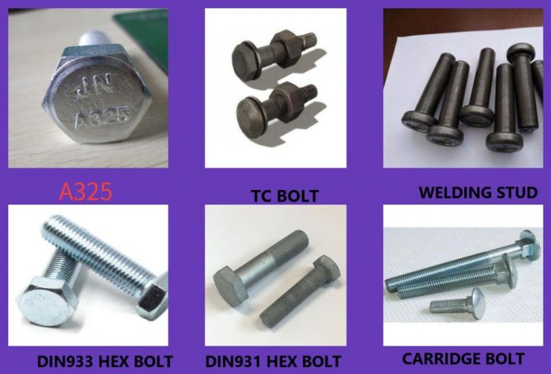 Black Carbon Steel Twist off Tension Control Structural Tc Bolt