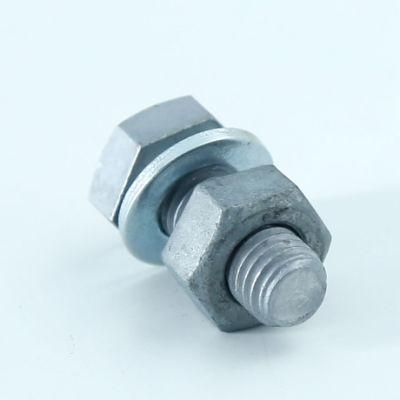 Factory Stock Stainless Steel A2 A4 DIN931 Partial Half Thread Hex Bolt and Nut and Washer