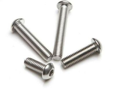 Stainless Steel 304 Round Head Hexagon Socket Screw Round Cup Bolt Pan Head Hexagon Socket Screw M12-M16