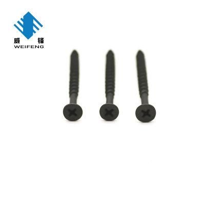 Fine/Coarse Thread Black Phosphate Bugle Head Gypsum Board Tornillos Drywall Screw