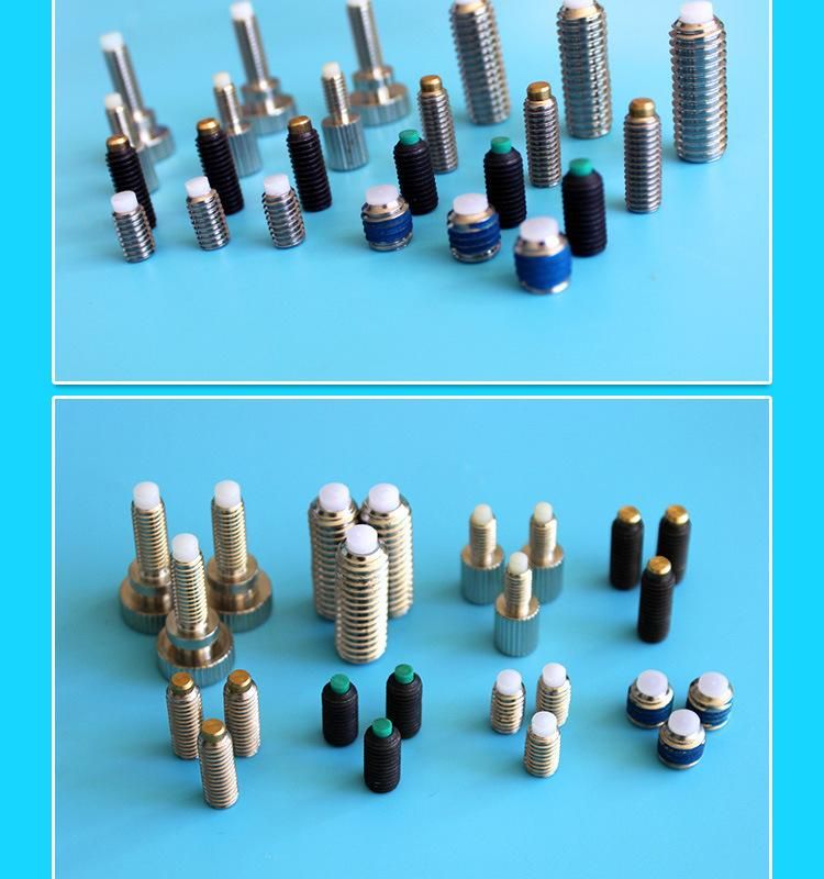 Stainless Steel Soft Nylon Tip Socket Set Screw Brass Tip Set Screw Set Screw with Soft Tip Set Screw with Nylon Tip Hex Head Set Screw Hex Socket Set Screw