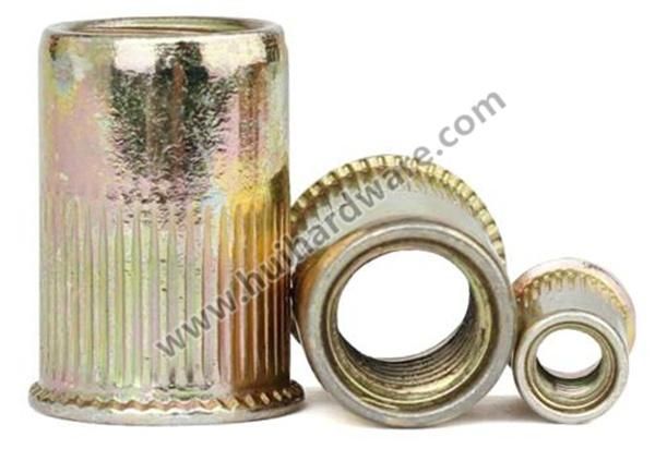 Color Zinc Plated Small Countersunk Head Riveted Nuts