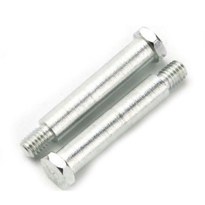 Manufacturer Custom Zinc Plated Hex Head Shoulder Machine Screws