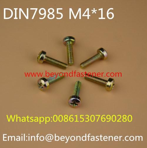 DIN7985 Pan Head Screw Terminal Cover Bolts
