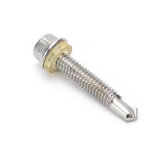 Roof Sheet Metal Fix Stainless Steel Cross Recessed Pan Head Self Tapping Drilling Screw