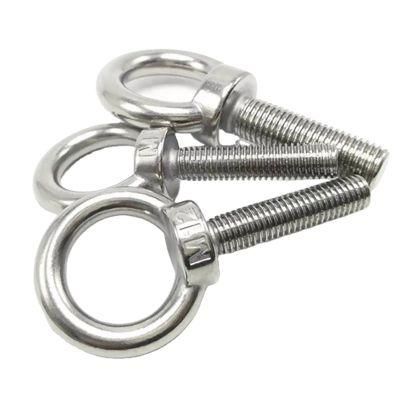 Industrial Top Quality DIN444 Lifting Eye Bolt Zinc Plated Forged Lifting Stainless Steel Eye Bolt Rigging