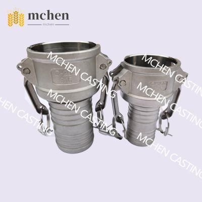 Quick Coupling Pipe Fittings Stainless Steel Camlock Coupling