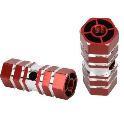 Bicycle Pedal Accessories Cycling Equipment Hollow Hexagonal Column Aluminum Alloy Bicycle Foot Nails