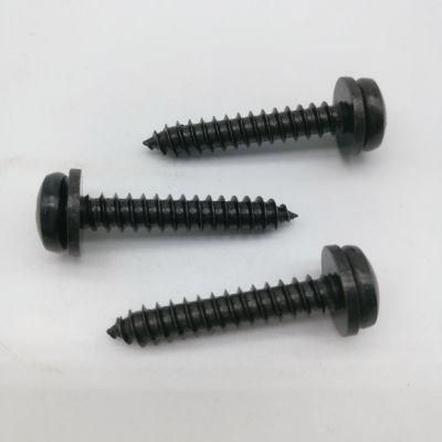 Round Head Tapping Screw with Washer for Connector