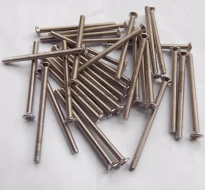 DIN 7982 Yellow Zinc Plated Philips Flat Head Self-Tapping Screw/Zinc Plated Self-Tapping Screw