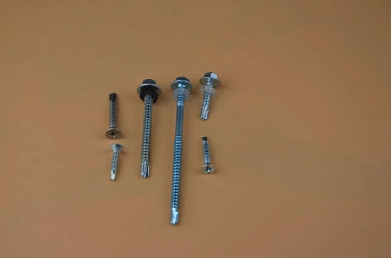 Wood Screw /T17 Hex Screw Roofing Screthread Cutting Screw Thread Forming W Tek Screw Thread Cutting Screw Thread Forming Screw Bimetal Screw