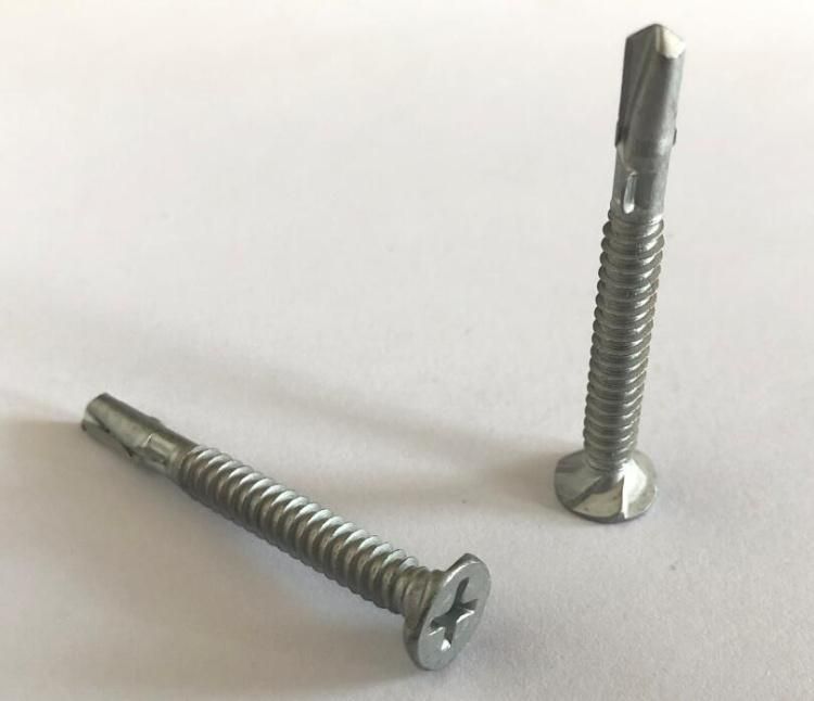 Self Drilling Wing Screws with Ribs
