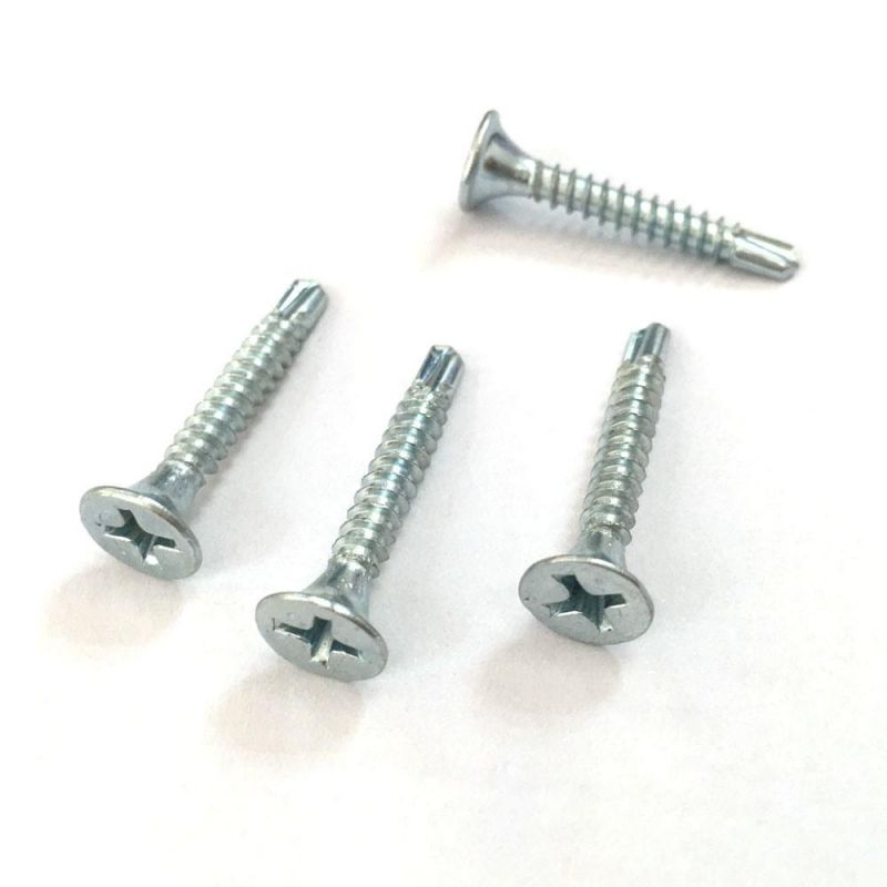 Congo Namibia Zambia Market/High Quality Cheap Price Bugle Head Zinc Plated Self Drilling Drywall Screws with CE Certification