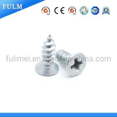 Wholesale Aluminum Flat Cross Head Nickel Plating Drilling Self-Tapping Screw