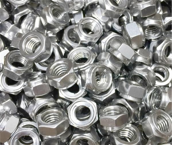 DIN982 Stainless Steel Prevailing Torque Hex Nuts