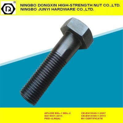 Hex Head Bolt 12.9 Full Thread Black Fastener DIN933