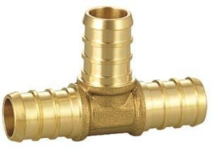 Lead-Free, Brass Barbed Tees 3/4&quot;X3/4&quot;X3/4&quot;
