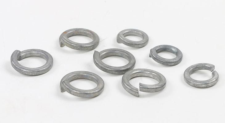Hot Sale M16 Grade 4.8 Galvanized Steel HDG Spring Lock Washer DIN127
