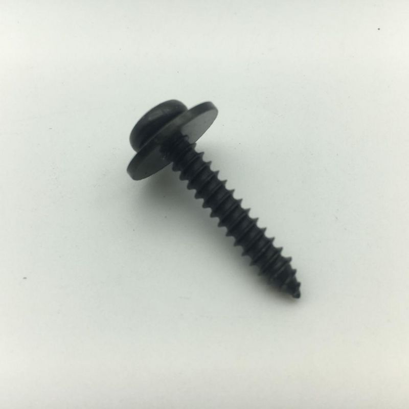 Round Head Tapping Screw with Washer for Connector