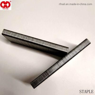 Good Quality Nails in China Direct Manufacturer in Anhui Galvanized 18ga - 92 Series Crown 0.343&prime; &prime; Medium Wire Staples.