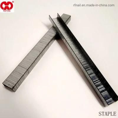 Wholesale Supplier Stock Lot Nail and Staple Products Direct Manufacturer in Anhui Galvanized 22ga B- Series Fine Wire Staples.