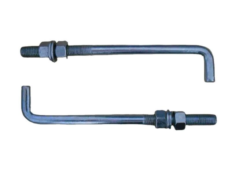 Carbon Steel J Type Anchor Bolt J Bolt