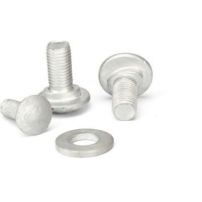 Best Price Fasteners Bolts and Nuts Round Head Guard Rail Bolt for Highway Guardrail