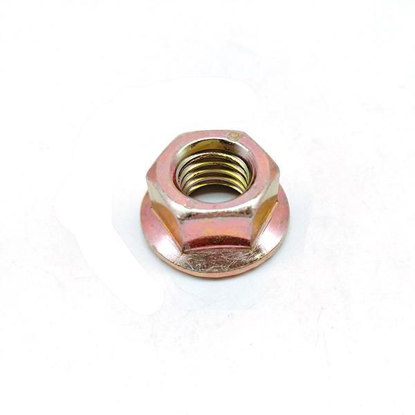DIN 6923 Zinc Plated Flange Nut Hexagon Head with Flange