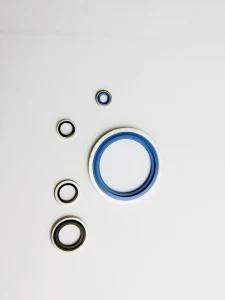 Galvanized Metal EPDM Black Rubber Seal Bonded Washers