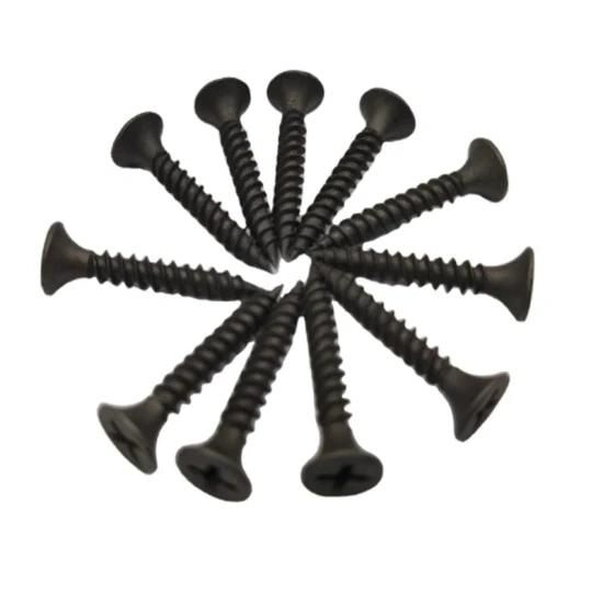 South Africa Colombia Zambia Market/1/2" to 4 " 1000PCS/Box Black Coarse Thread Drywall Screw/Tanzania Market Drywall Screw