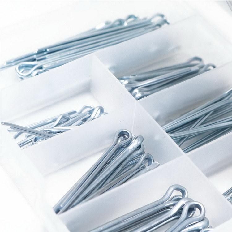 Carbon Steel Cotter Pin Metal Pin Set Spring Cotter