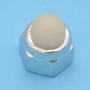 Zinc Plated Carbon Steel Acorn Nylon Cap Nut for Machinery