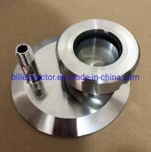 Stainless Steel 4inch Customized End Cap Lid with Sight Glass