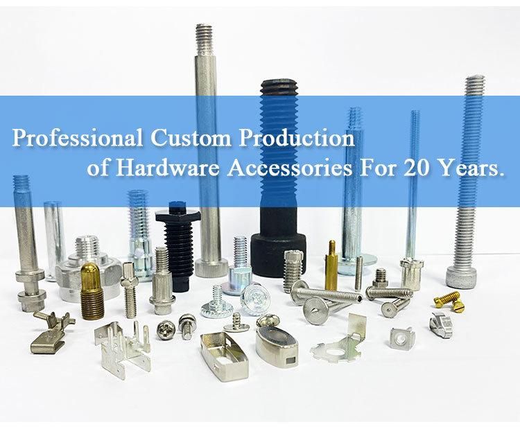 Industrial Metal Parts Drawings Custom Machined Fasteners Hexagonal Bolts