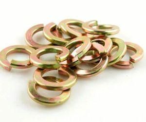 M10 blue White Yellow Zinc Plage Spring Washer DIN127