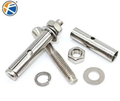Expansion Bolt Sleeve Anchor Bolt Eye Bolt 4PCS Fix Anchor Bolts
