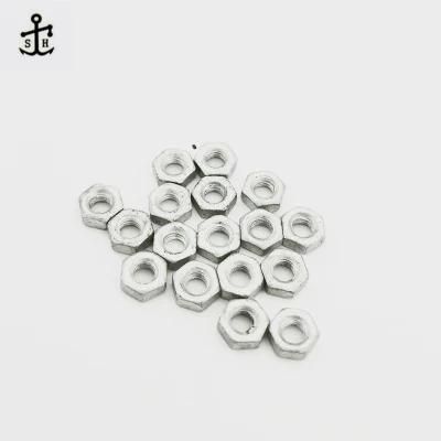 Precision Small Dacromet Hexagon Nuts Made in China