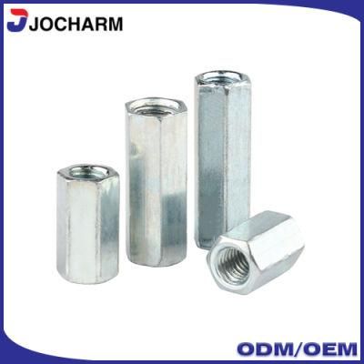 Carbon Steel Galvanized and Stainless Steel Hex Long Connecting Nut