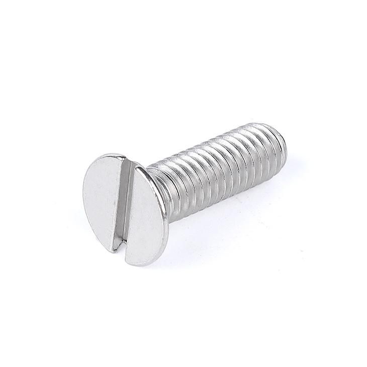 DIN963 Slotted Cheese Head Screw Stainless Steel