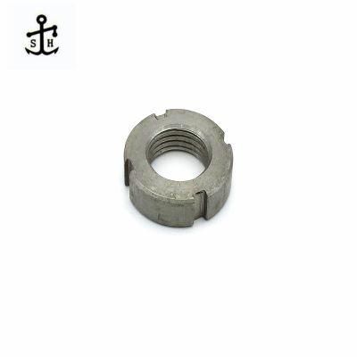 Ss SUS304 Stainess Steel M24-1.5 Round Nut for Automatic Made in China A2-70