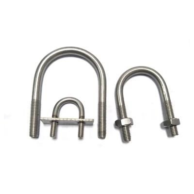 China Manufacturer Suppliers Stock SS304 SS316 U Bolts for Power Fitting