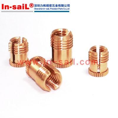 Bn1046 Press-in Threaded Inserts Expandable for Thermoplastics