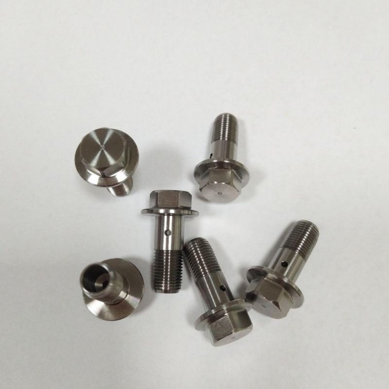 High Quality Fastener Yellow Zinc Plated Hydraulic Fitting Bsp Banjo Bolt