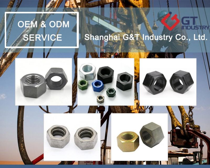 DIN6923 Galvanized M5-M20 Hex Flange Nut
